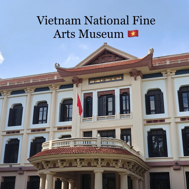 Exploring Art in Hanoi: The Fine Arts Museum! 🖼️🇻🇳