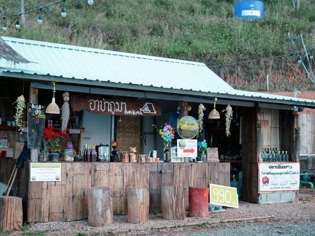 ที่พักและลานกางเต็นท์วิวปังบนดอยช้าง