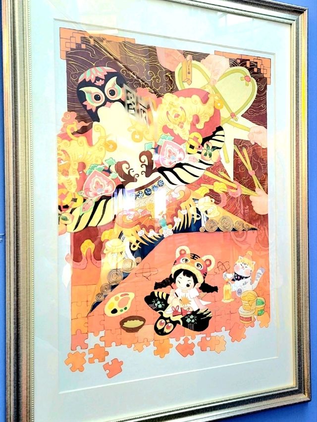 Eat a bit of art at Solana mall