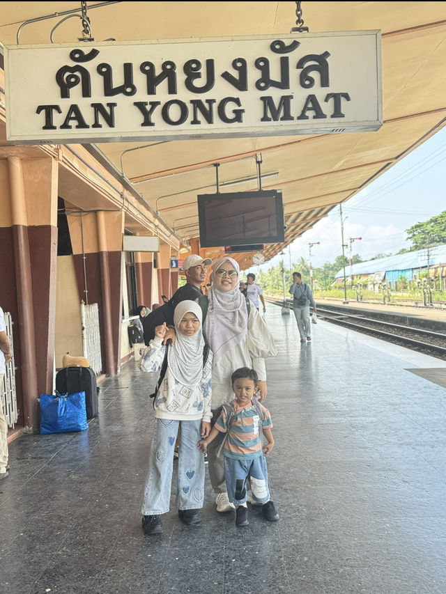 แนะนำเดินทางไปนราธิวาสโดยรถไฟด้วยงบไม่ถึงร้อย