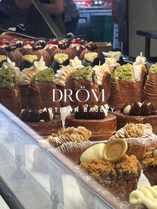 🥯 DROM – A Pastry Playground with bold flavors