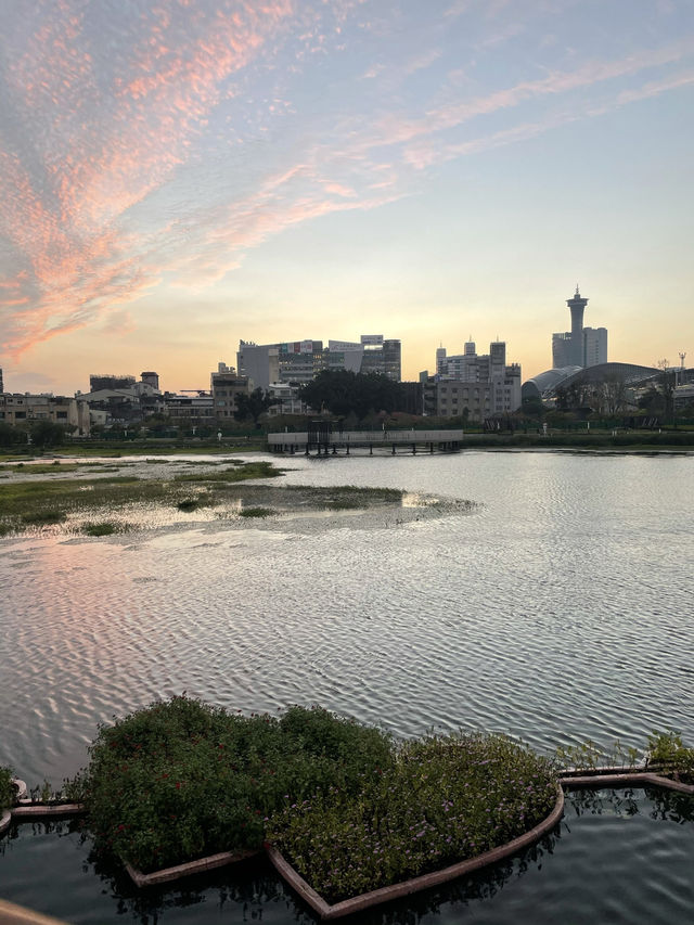 ｜台灣｜台中帝國製糖廠台中營業所+湧泉公園-舊時光與綠意的完美交織