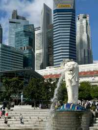 🦁✨ Roar with the Icon! – Merlion Park Singapore 