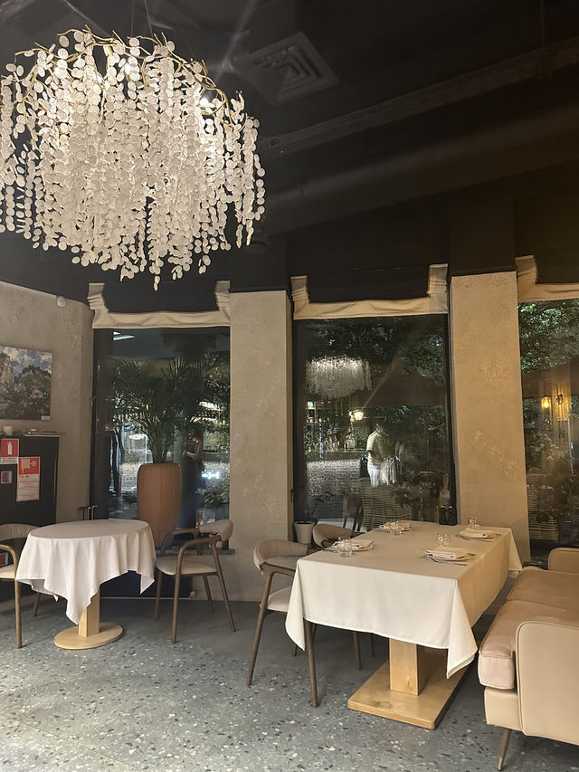 Dining at Champagne Restaurant in Almaty, Kazakhstan 🇰🇿 