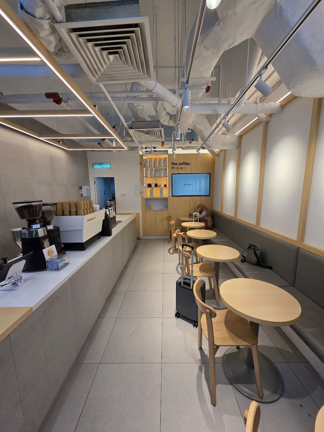 The Coffee ザ。コーヒー — A Stylish Sip Before You Fly at KLIA2