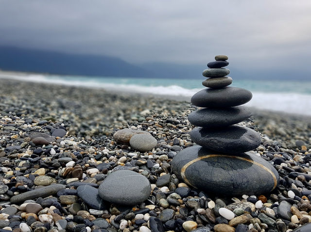 🌊✨ Qixingtan Beach, Hualien — Nature’s Peaceful Masterpiece 