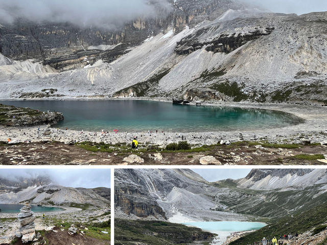 🏔️ Five-Colored Lake & Milk Lake — Sacred Beauty of Daocheng 