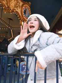 ม้าหมุนในดิสนีย์เซี่ยงไฮ้คือ Fantasia Carousel 