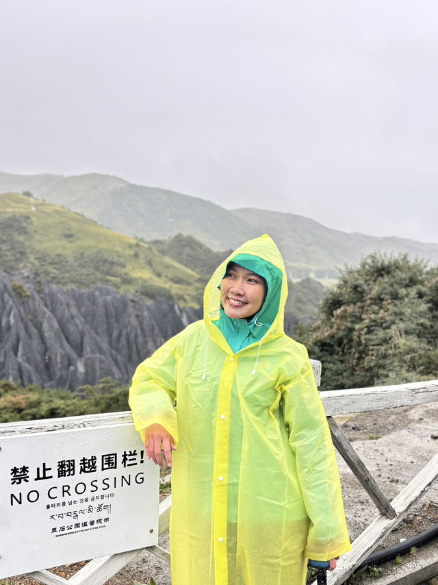 อุทยานป่าหินดำในวันฝนตก อุทยานป่าหินดำในวันฝนตก