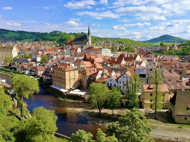 Western Charm View🏛️ Plášťový Most – The Cloak Bridge of Český Krumlov 