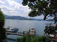 The Great Shuishe Pier in Sun Moon Lake area, Nantou County, Taiwan