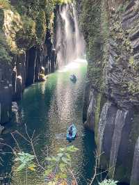 秋天的高千穗峽好美