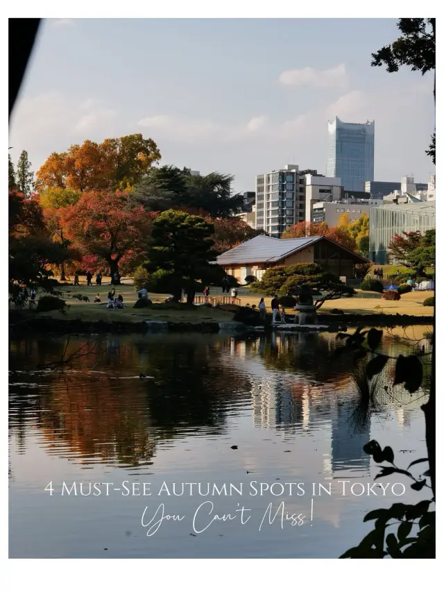 4 個東京必去的賞楓熱點