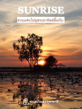 Invite your girlfriend to watch the sunrise in Udon Thani-Loei 🌤