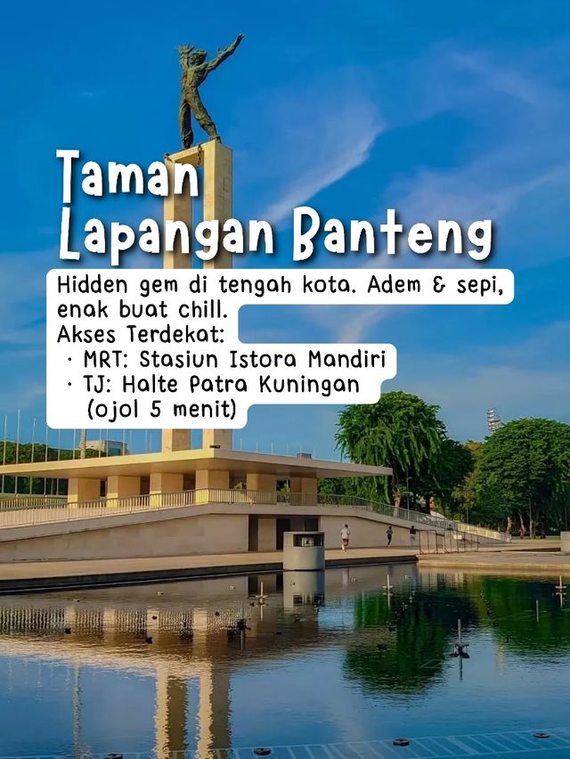 6 Taman Gratis di Jakarta Buat Healing 🌿