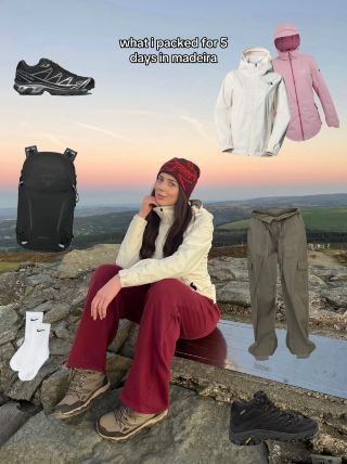 what i packed for 5 days in madeira