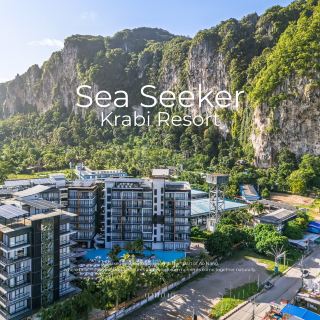 Sea Seeker Krabi Resortที่พักอ่าวนางที่มีครบทั้งวิวภูเขา สระสวย และอาหารอร่อย ⛰️💙