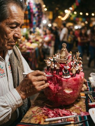 🥕🇲🇽 The Mexican Radish Festival: Noche de Rábanos — The Night of Radishes