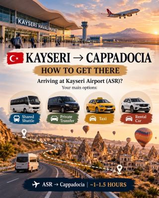 🇹🇷 KAYSERI TO CAPPADOCIA: THE ULTIMATE TRANSPORT GUIDE 🎈