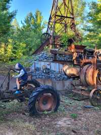 A must see junkyard park containing over 80 creative iron sculptures
