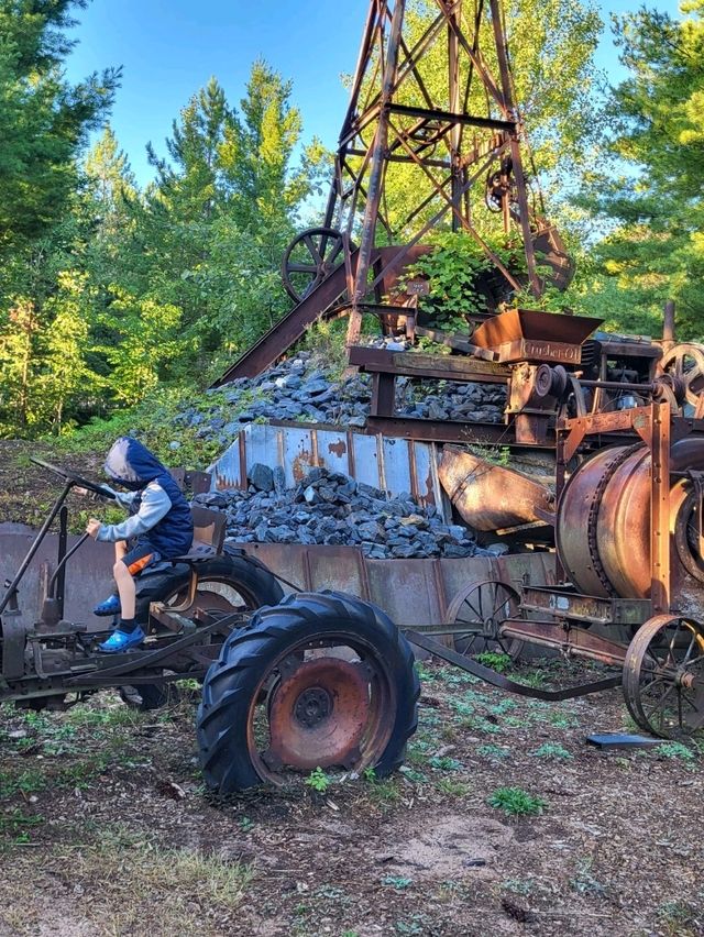 A must see junkyard park containing over 80 creative iron sculptures