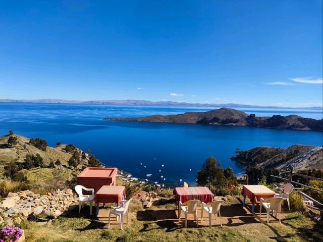 足を伸ばして太陽の島 (Isle del Sol ) 絶景を見に