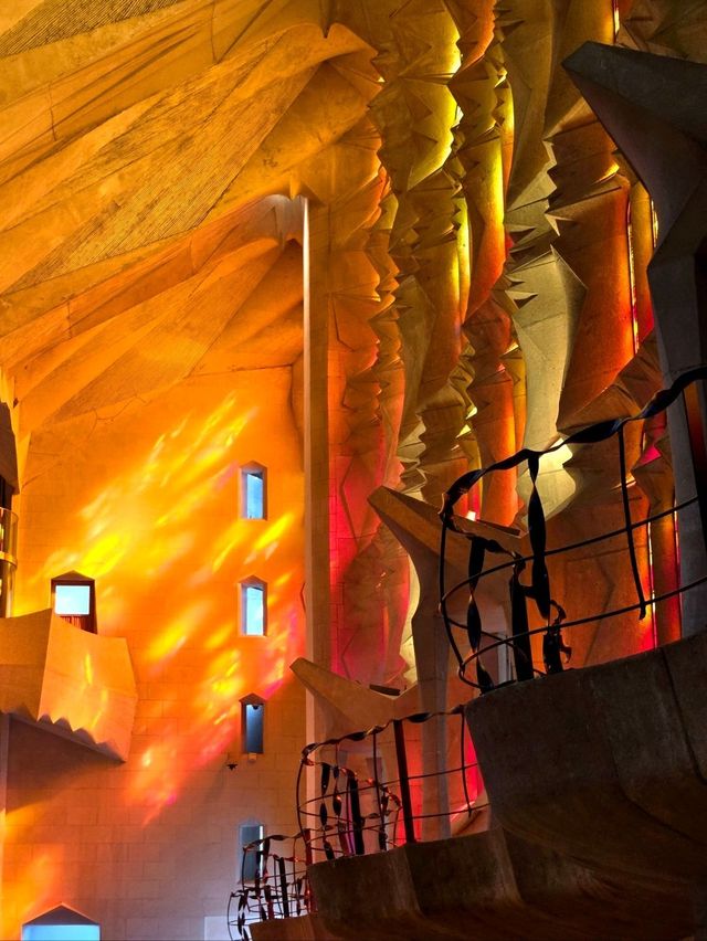 Inside or outside? Sagrada Família makes it impossible to choose
