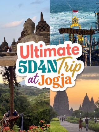 The Ultimate 5D4N Yogyakarta Vibes Adventure 🌄🦞🏯