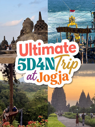 The Ultimate 5D4N Yogyakarta Vibes Adventure 🌄🦞🏯