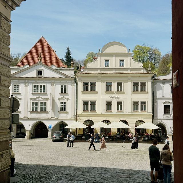 The grandest hotel in Cesky Krumluv