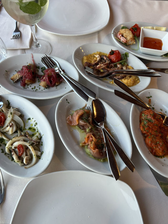 🇮🇹여러가지 해산물을 한 번에 맛 볼 수 있는 레스토랑
