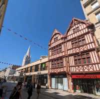 Caen is an interesting city in the west of france
