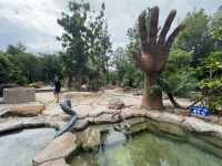 Salt hot spring in Krabi 