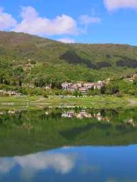 🌊 A Quiet Mirror by the Lake – Colle di Tora, Italy