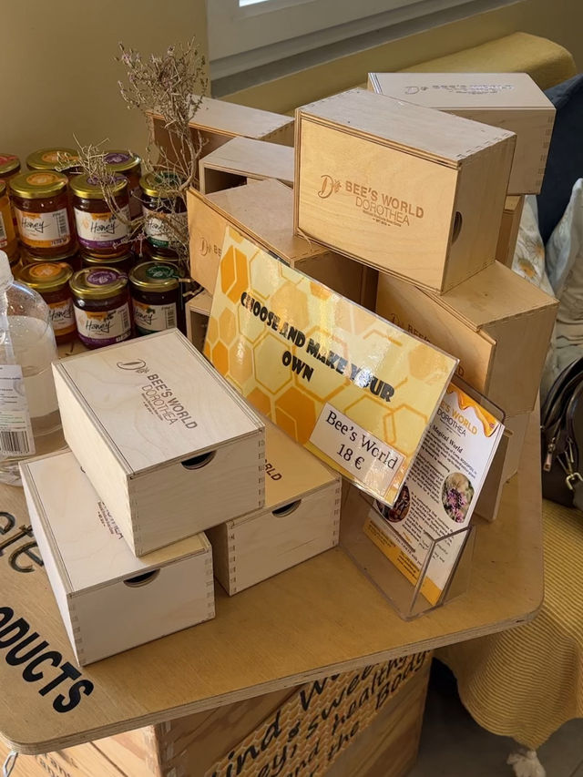 Charming shop: local bee products  Charming shop: local bee products
