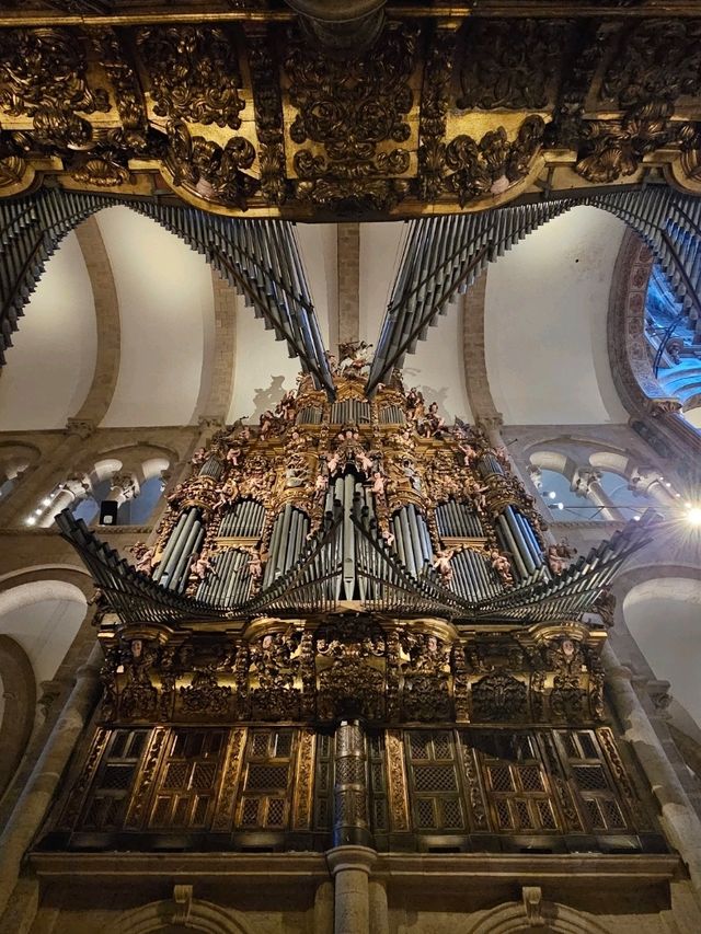 The beauty of Cathedral of Santiago de Compostela