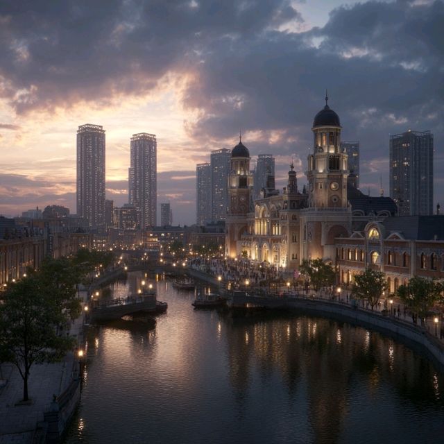 Discover Tianjin’s Spectacular Urban Charms 🚤📚🎡