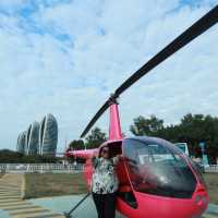 Try the helicopter ride-Sanya Phoenix Island