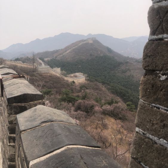 Backpacking by train to Badaling!