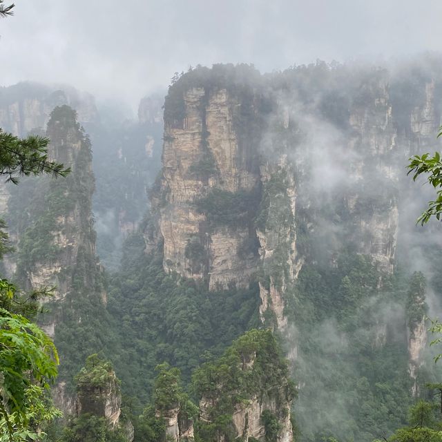 Gorgeous Avatar mountains (after rain)