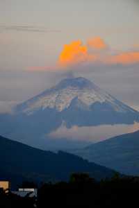 Ecuador's volcano has been in a continuous state of activity.