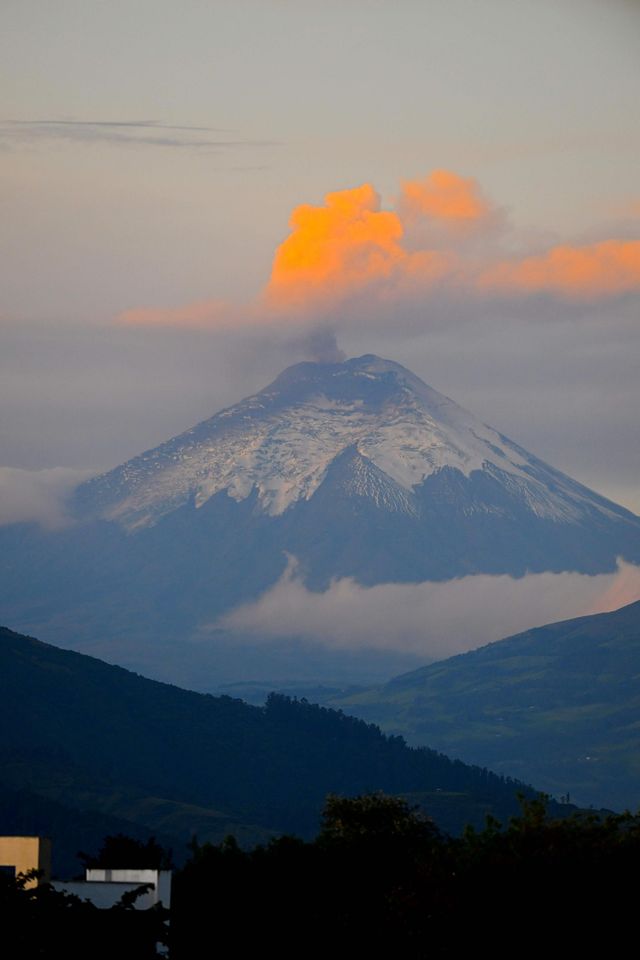 Ecuador's volcano has been in a continuous state of activity.