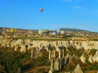 Turkish Journey Overlooking from Hot Air Balloon