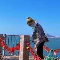 Yueliangwan Seaside Stroll 🌊🚶‍♂️