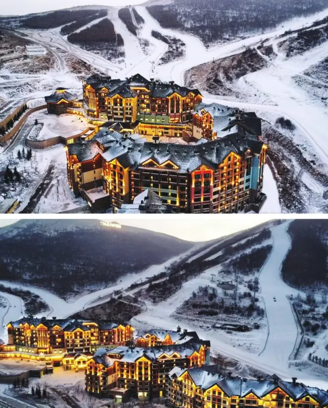 스키 휴가의 새로운 선택! 태무 남산리, 남산리의 눈의 질은 정말 최고입니다!