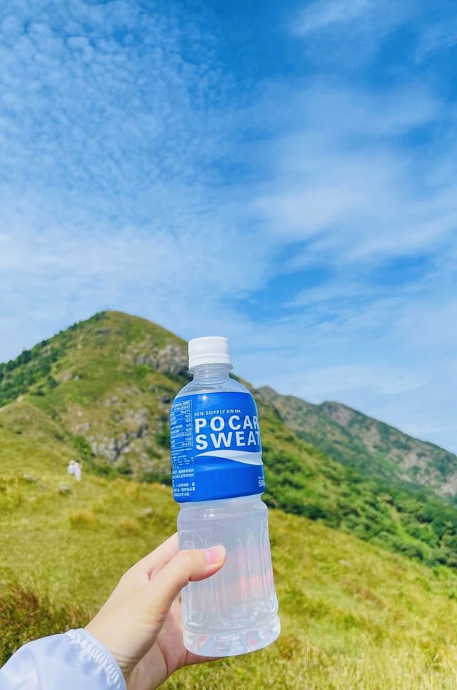 距離深圳5站地鐵在高山草地看無敵海景