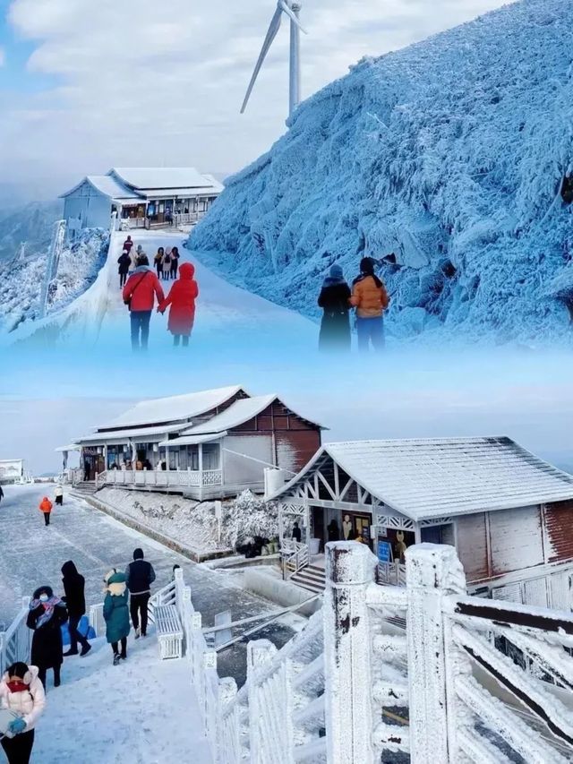 廣東也有自己的雪鄉 | 來雲冰山邂逅一場冰雪奇緣