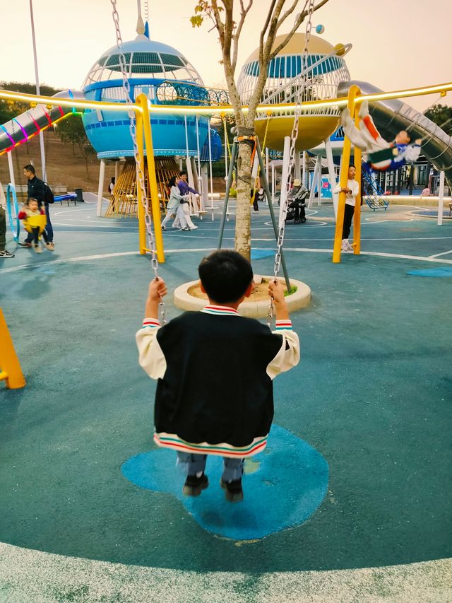 深圳免費遛娃～北站中心公園“10號星球探索樂園”