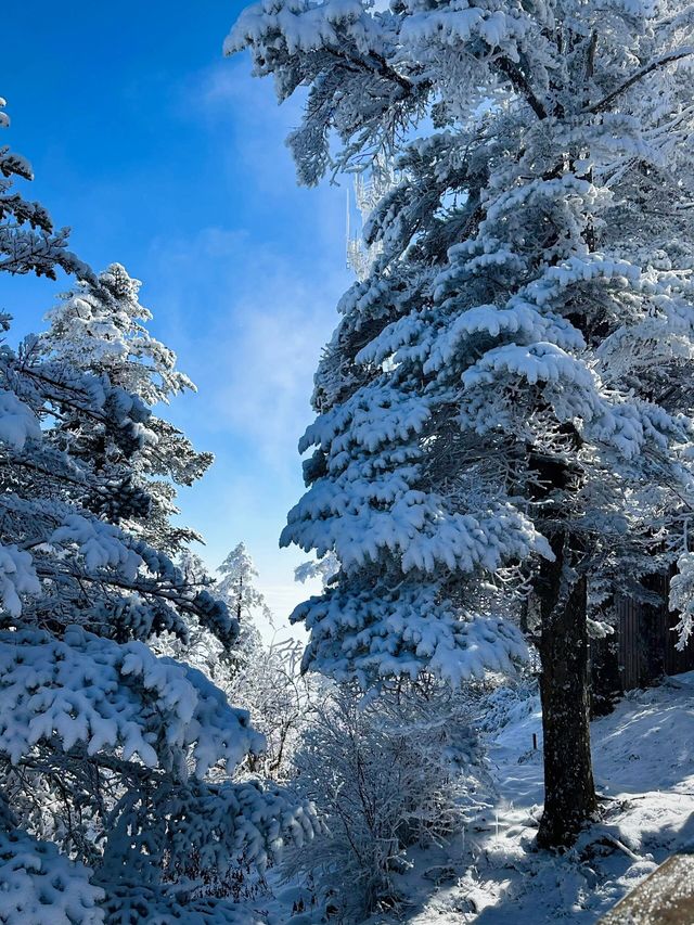 冬天的西嶺雪山，去一次後悔一次