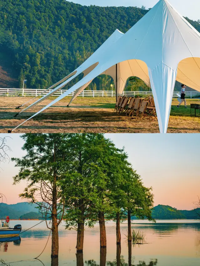 Anhui Camping! The Ring Island Starry Sky Campsite on the Wannan Sichuan-Tibet Line